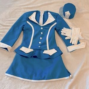 Flight attendant dance costume(I’ll comment the sizes)😁